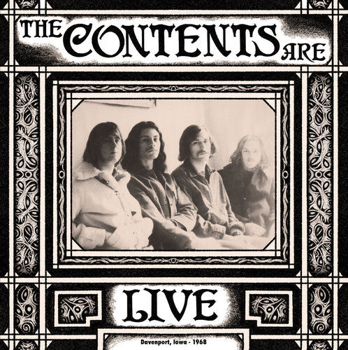The Contents Are - Live Davenport Iowa 1968 Vinyl Record