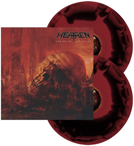 The Heathen - Empire Of The Blind (Red & Black Swirl Vinyl) Vinyl Record