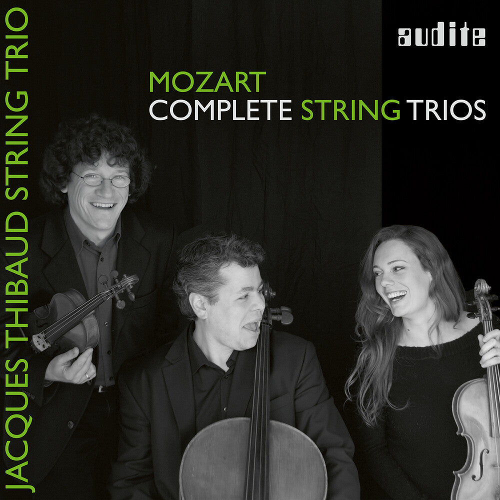 the album cover for Jacques Thibaud String Trio - Complete String Trios