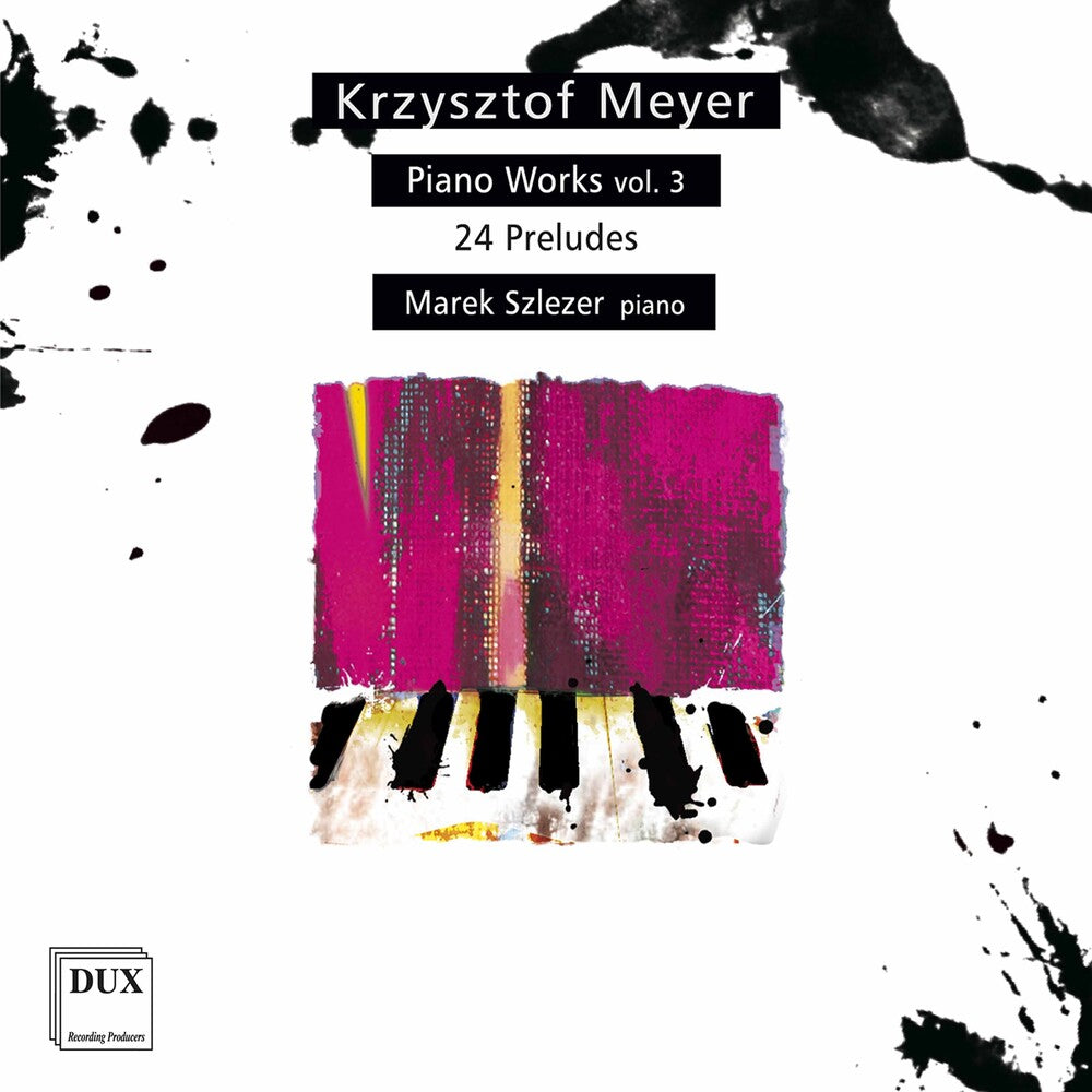 the album cover for Meyer / Szlezer - Piano Works 3