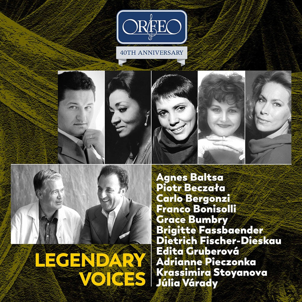 the album cover for Legendary Voices / Various Box - Legendary Voices