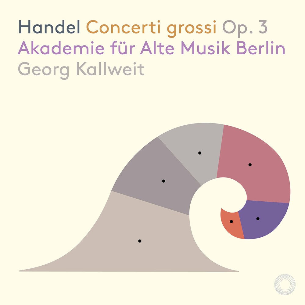 the album cover for Handel / Kallweit - Concerti Grossi 3