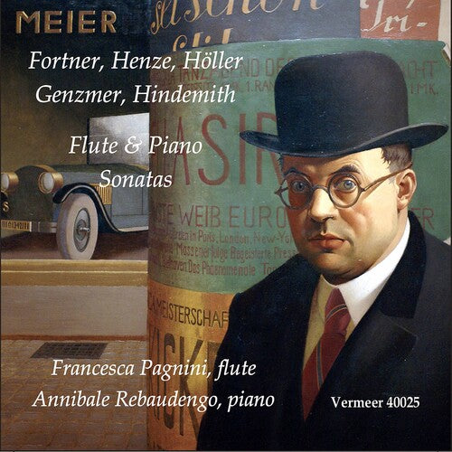 Fortner / Pagnini / Rebaudengo - Flute & Piano Sonatas - Music CD