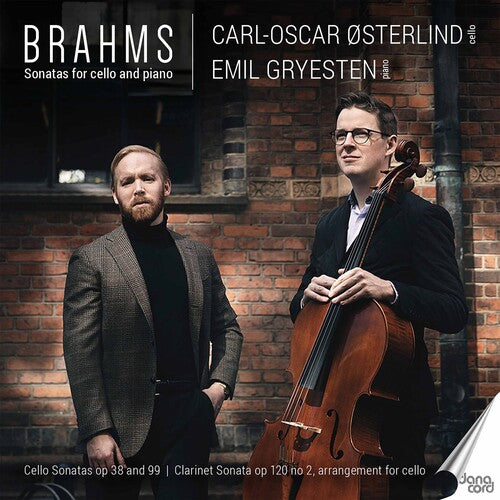 Brahms / Osterlind / Gryesten - Sonatas For Cello & Piano - Music CD
