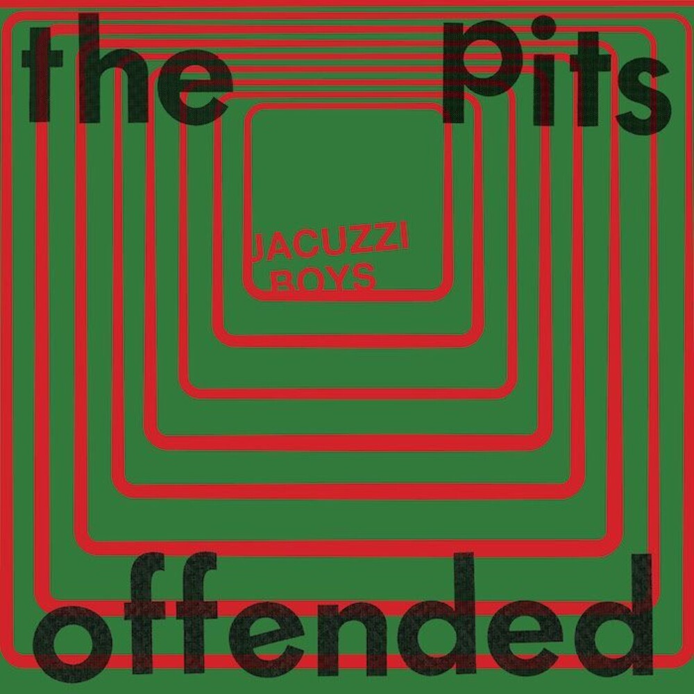 the album cover for Jacuzzi Boys - The Pits / Offended