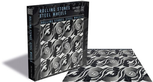 Rolling Stones Steel Wheels (500 Pc Jigsaw Puzzle) - Rolling Stones Steel Wheels (500 Pc Jigsaw Puzzle) - Games