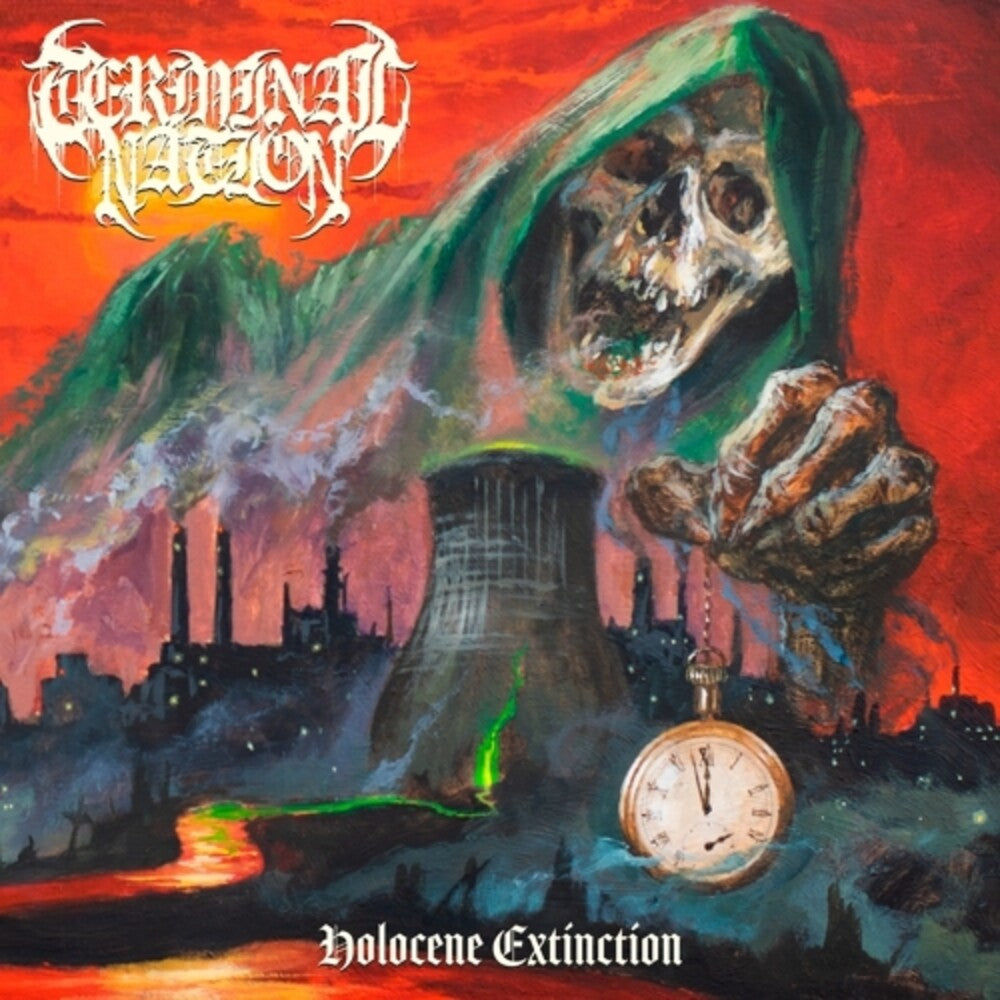 the album cover for Terminal Nation - Holocene Extinction