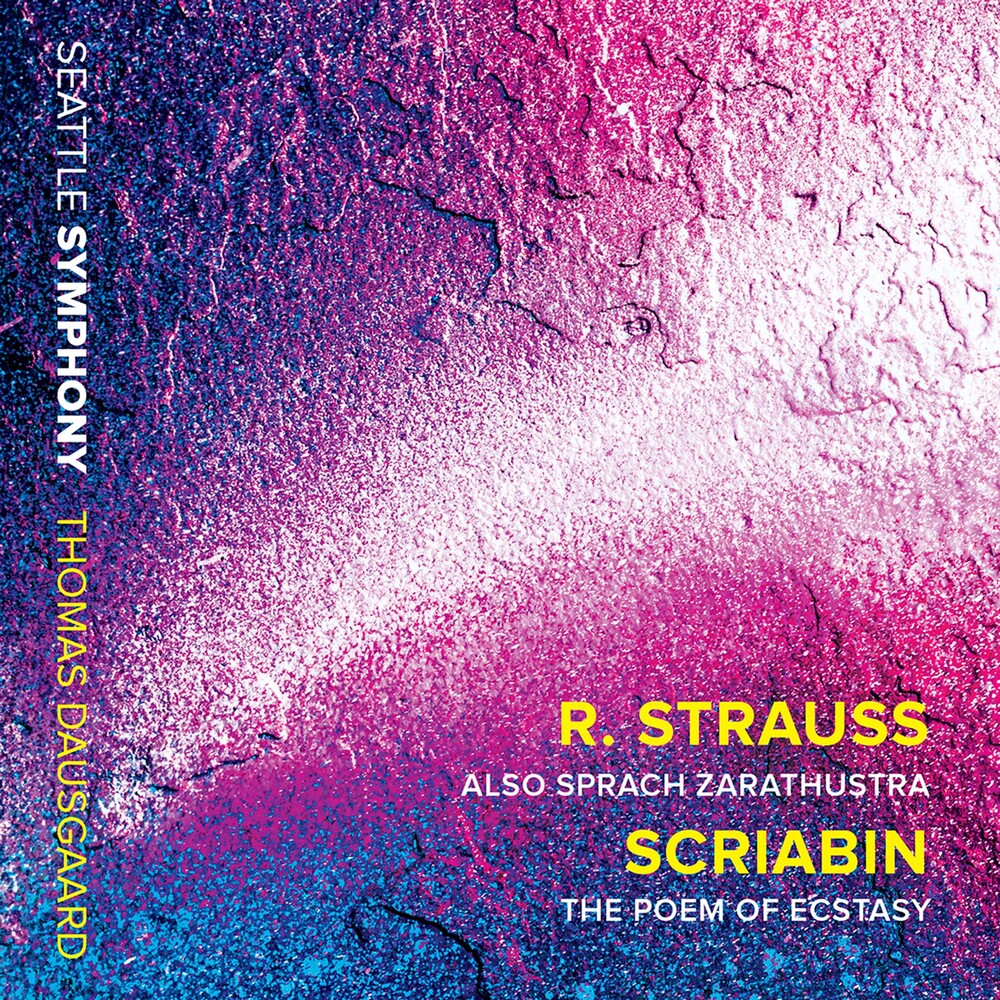 the album cover for Strauss / Dausgaard / Seattle Symphony - Also Sprach Zarathustra