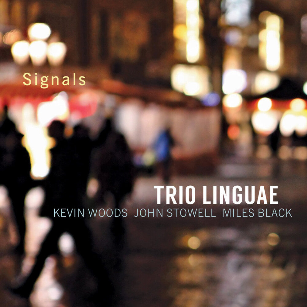 the album cover for Trio Linguae - Signals