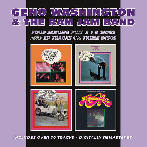 Washington,geno & The Ram Jam Band - Hand Clappin Foot / Shake A / Hipsters Flipsters - Music CD