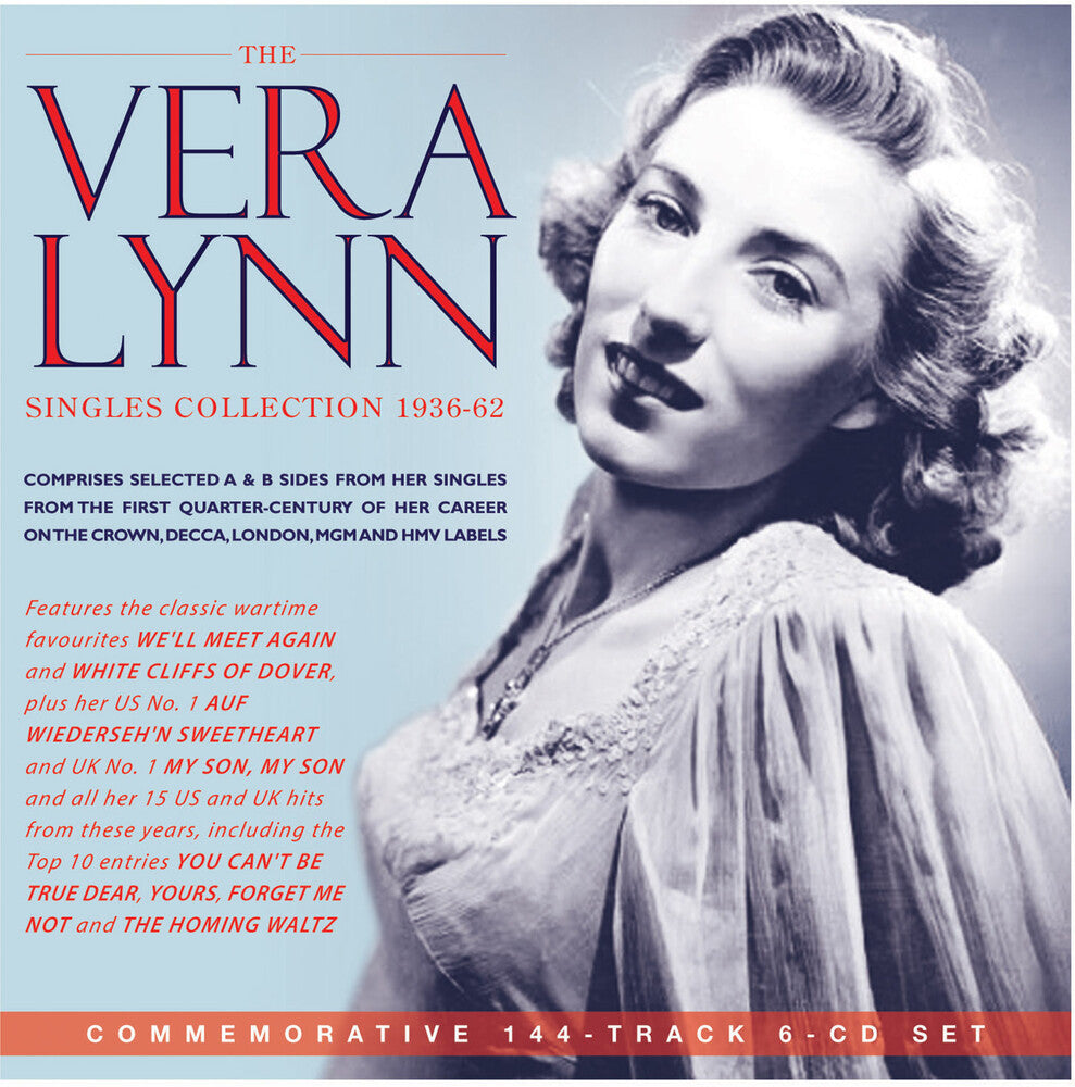 the album cover for Vera Lynn - Collection 1936-62