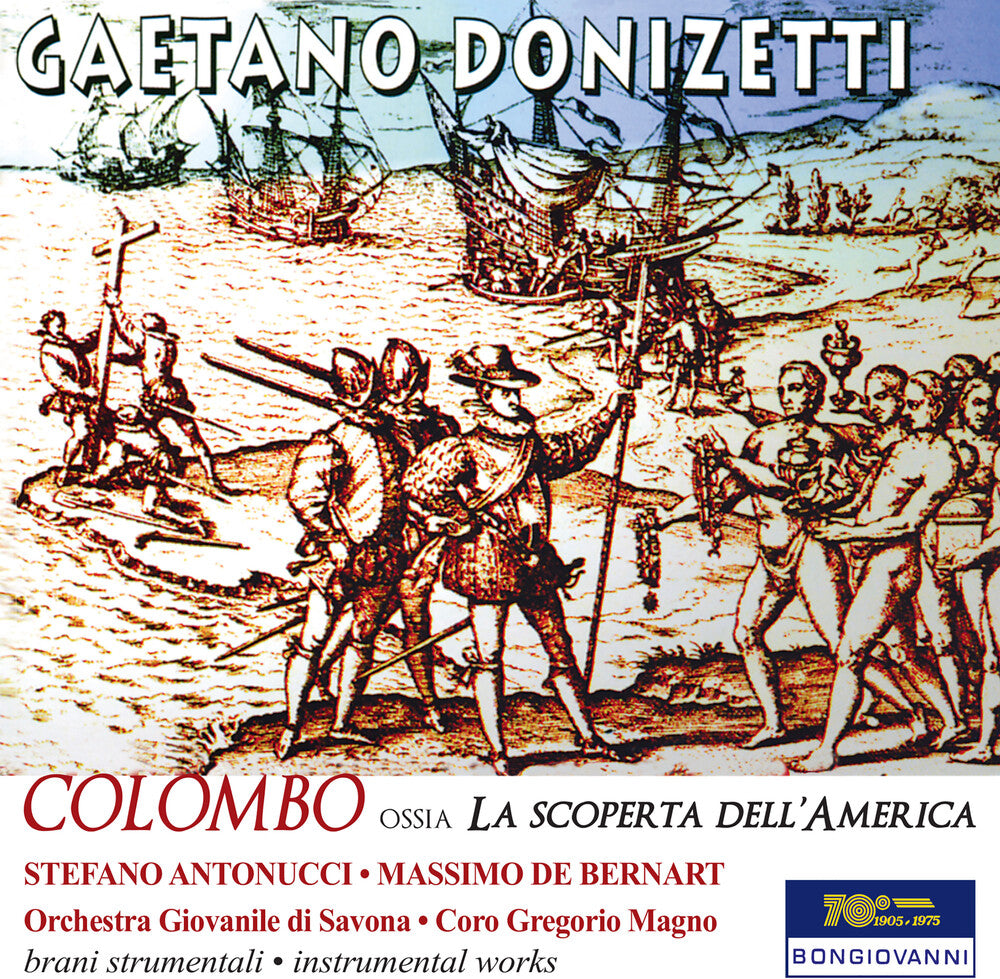 the album cover for Donizetti - Colombo