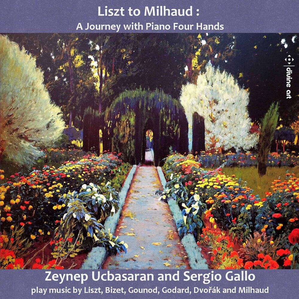 the album cover for Liszt To Milhaud / Various - Liszt to Milhaud