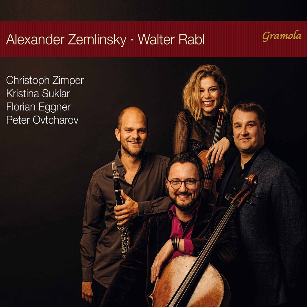 the album cover for Rabl / Zimper / Ovtcharov - Trio Clarinet Cello & Piano