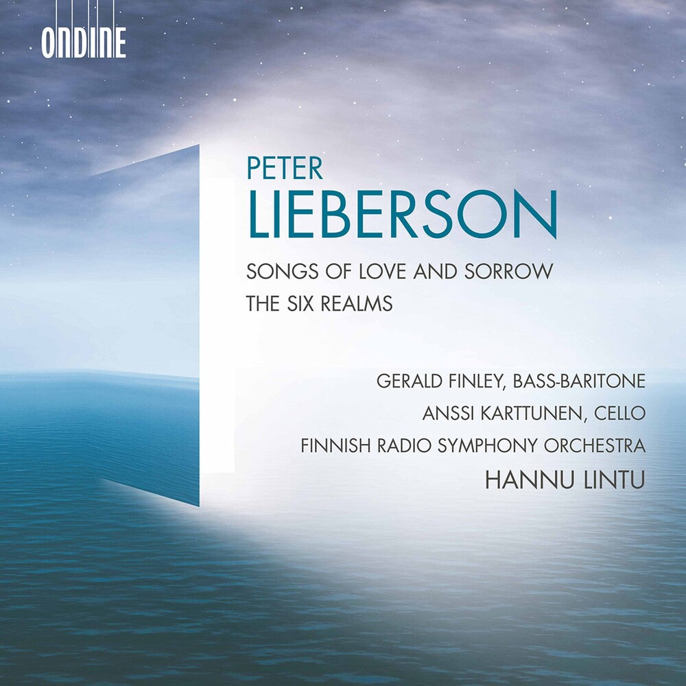 the album cover for Lieberson / Finley / Lintu - Songs of Love & Sorrow