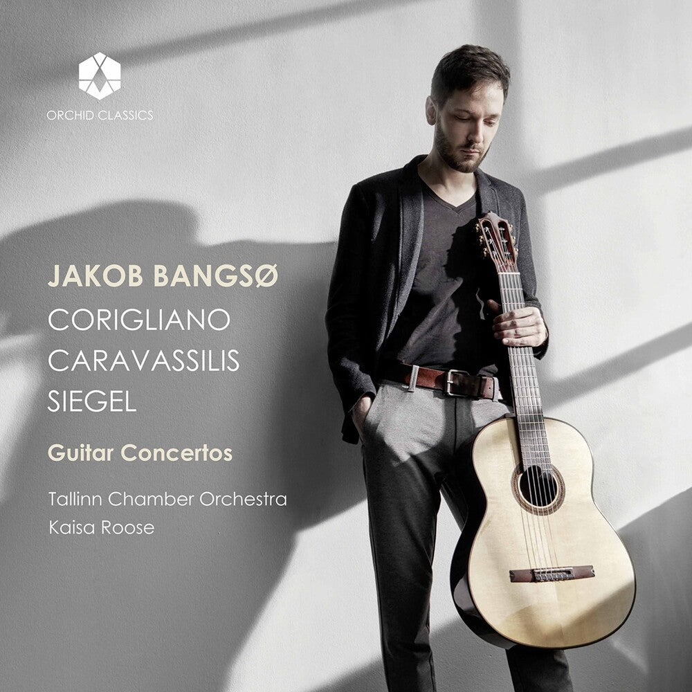 the album cover for Caravassilis / Bangso / Roose - Guitar Concertos