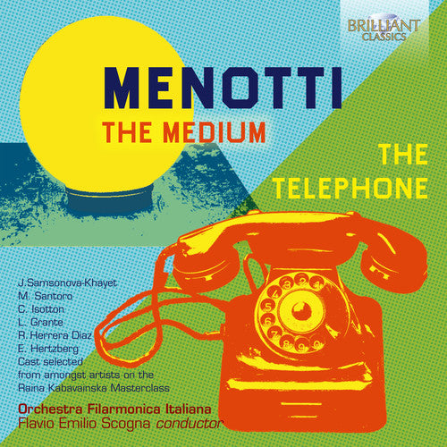 Menotti / Orchestra Filarmonica Italiana - Medium / Telephone - Music CD