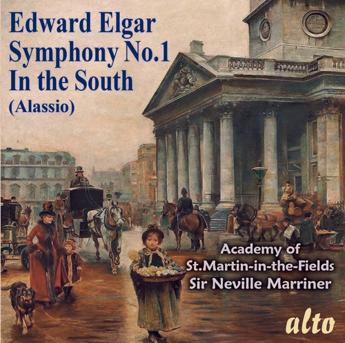 the album cover for Sir Marriner Neville / Academy Of StMartin-In-The - Edward Elgar: Symphony No.1 / In the South