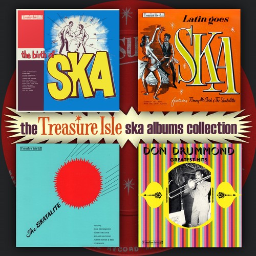 the album cover for Treasure Isle Ska Albums Collection / Various - Treasure Isle Ska Albums Collection / Various