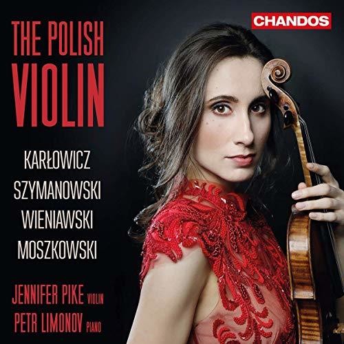 the album cover for Karlowicz / Pike / Limonov - Polish Violin