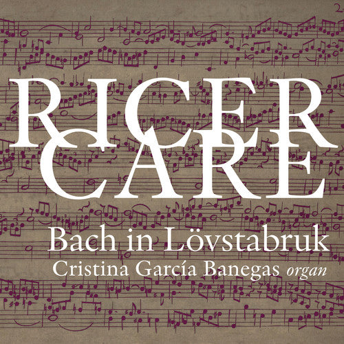 the album cover for Cristina García Banegas - Ricercare