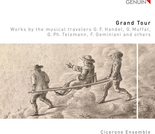 the album cover for Telemann / Cicerone Ensemble / Gilger - Grand Tour
