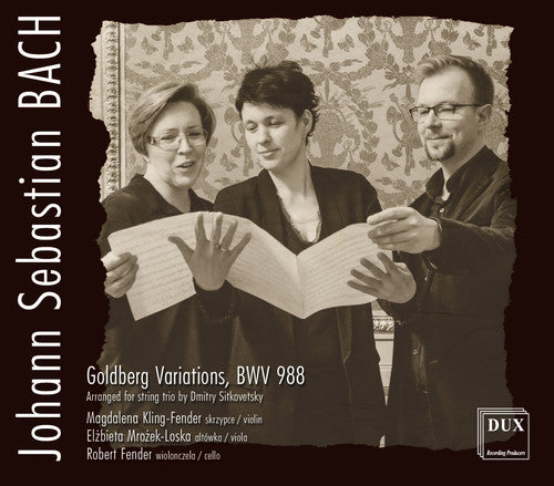 Bach,j.s. / Fender - Goldberg Variations - Music CD