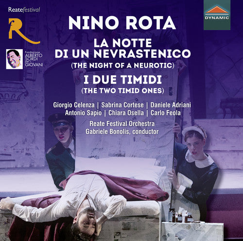 the album cover for Rota / Celenza / Reate Festival Orch - Notte Di Un Nevrastenico / I Due Timidi