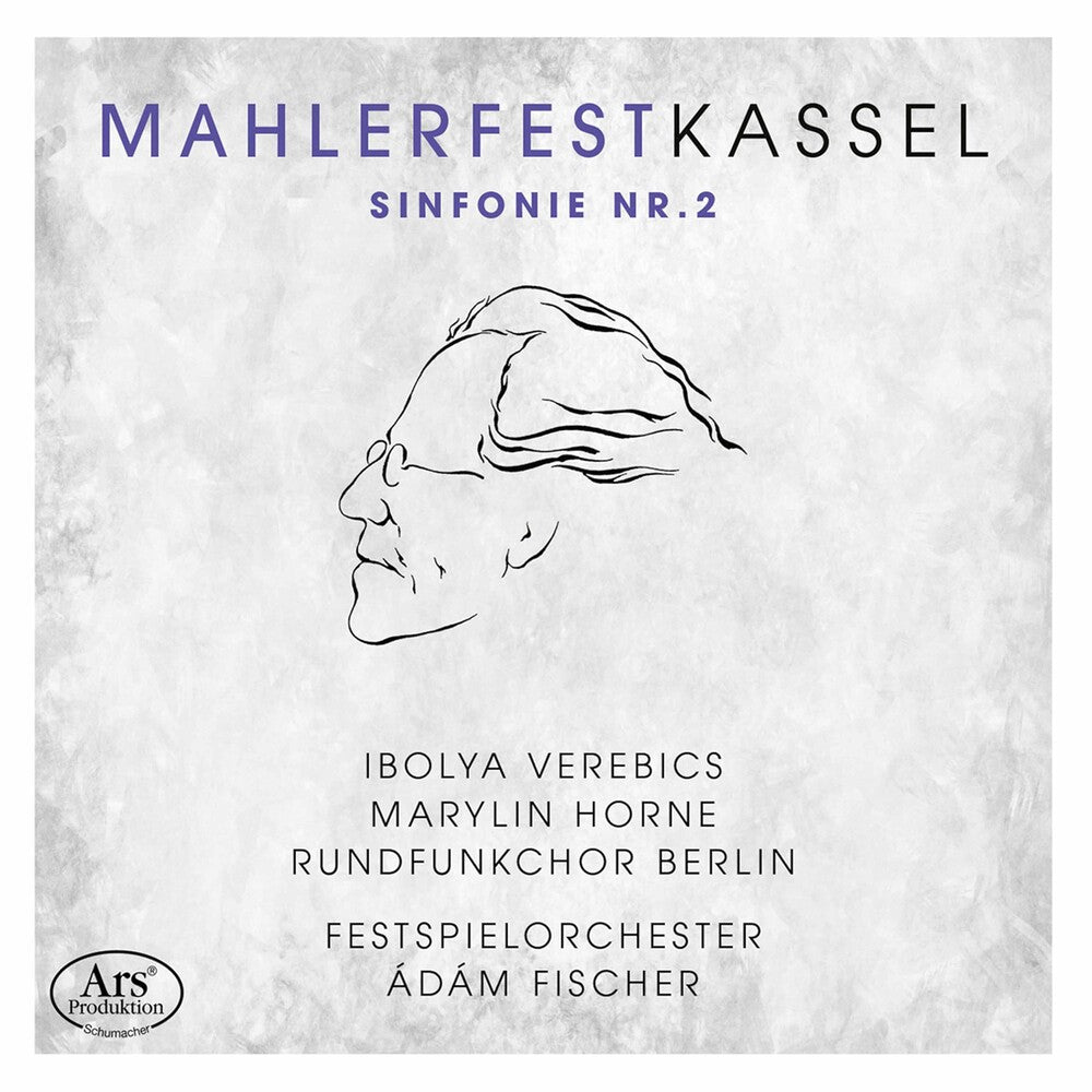 the album cover for Mahler / Verebics / Fischer - Sinfonie 2