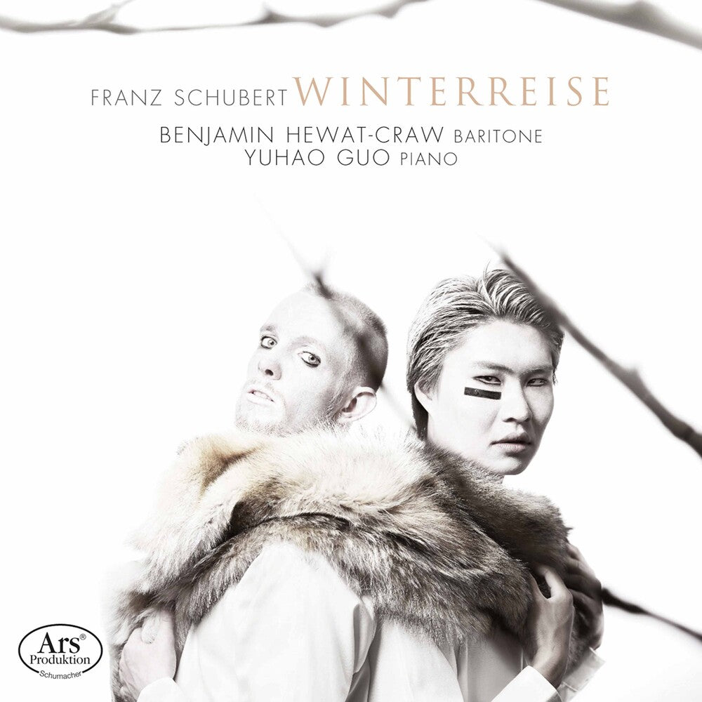 the album cover for Schubert / Hewat-Craw / Guo - Winterreise