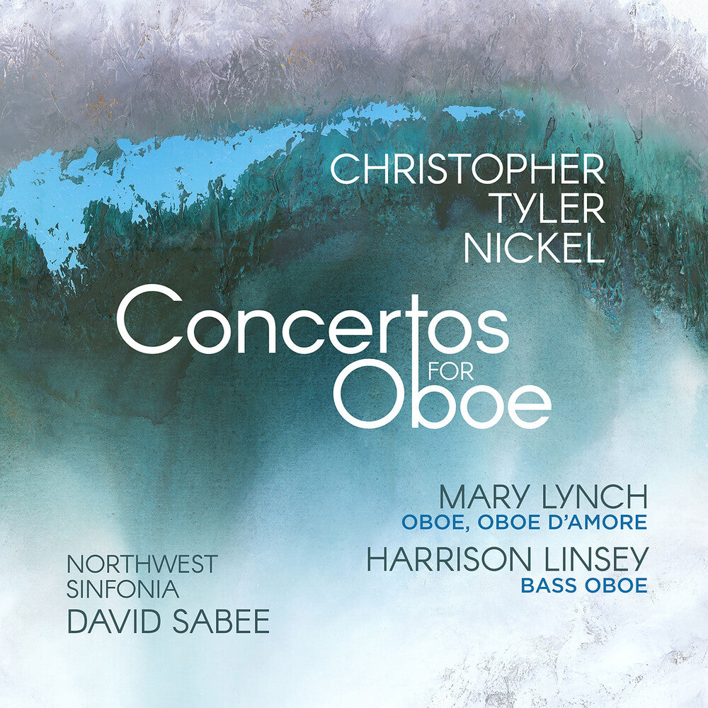 the album cover for Nickel / Lynch / Sabee - Concertos for Oboe