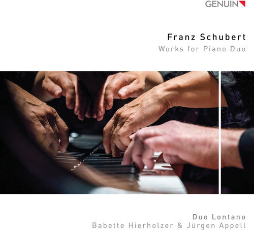 the album cover for Schubert / Duo Lontano - Works for Piano Duo