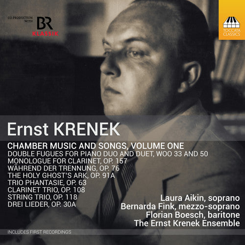 the album cover for Krenek / Aikin / Tichman - Chamber Music & Songs 1