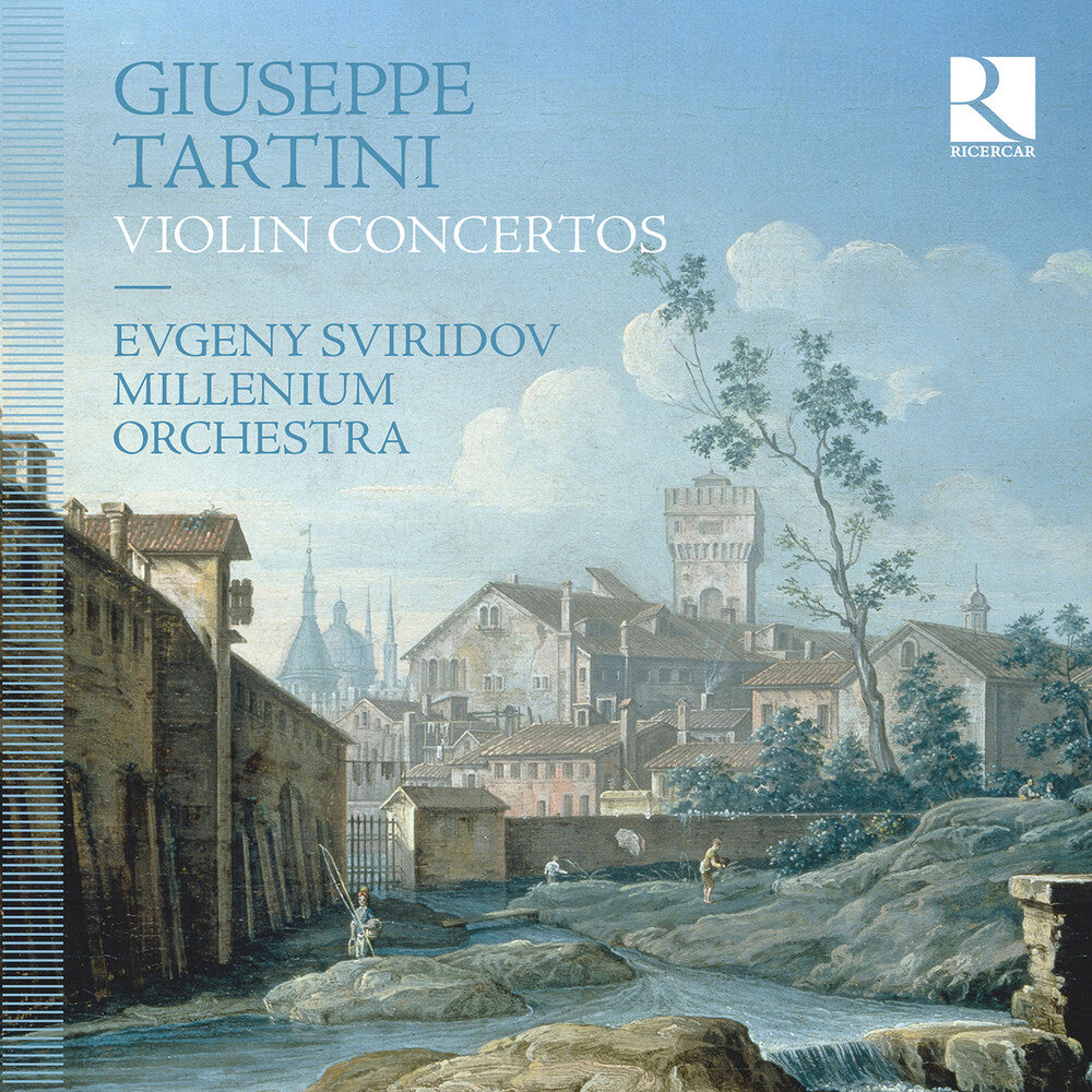 the album cover for Tartini / Sviridov / Millenium Orchestra - Violin Concertos