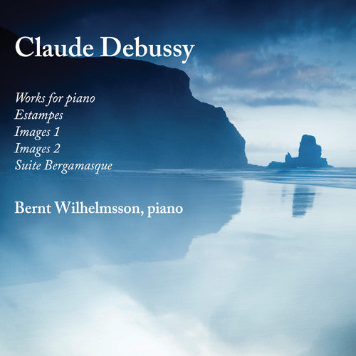 the album cover for Debussy / Wilhelmsson - Works for Piano