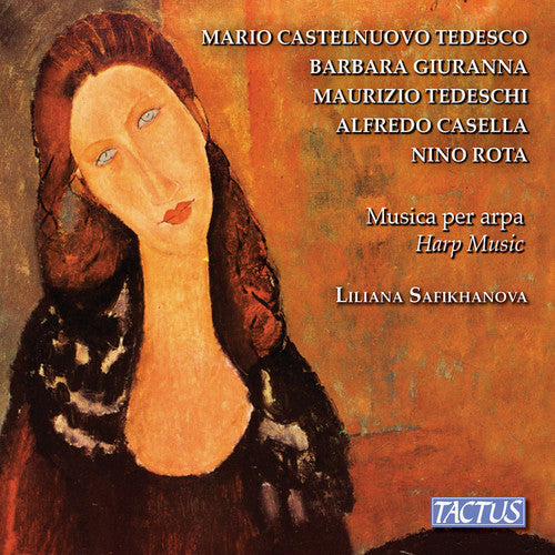 the album cover for Casella / Safikhanova - Harp Music