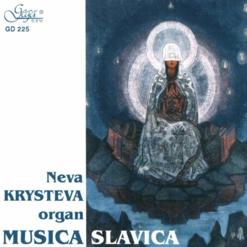the album cover for Neva Krysteva - Organ Music By Slavic Composers