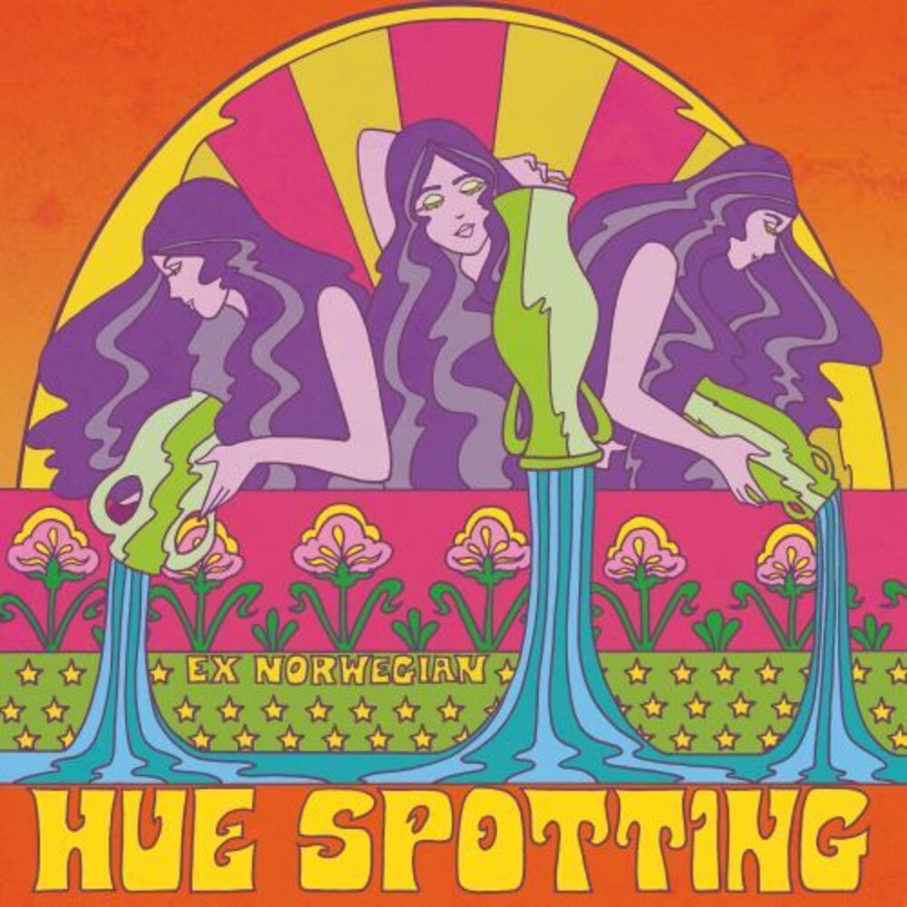 the album cover for Ex Norwegian - Hue Spotting
