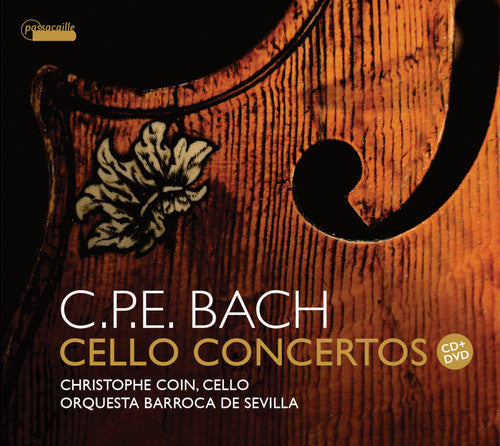 Bach,c.p.e / Onofri - Cello Concertos - Music CD