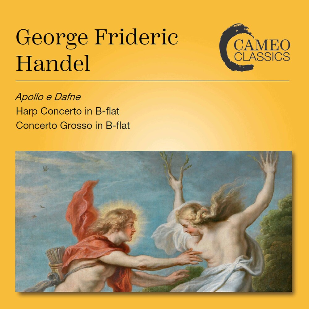 the album cover for Handel - Apollo E Dafne