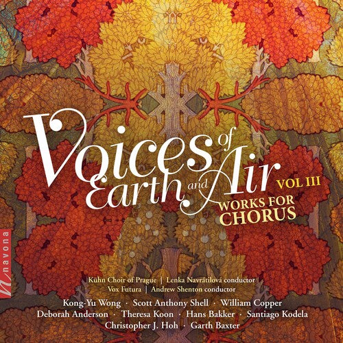 Bakker / Vox Futura / Shenton - Voices Of Earth & Air 3 - Music CD
