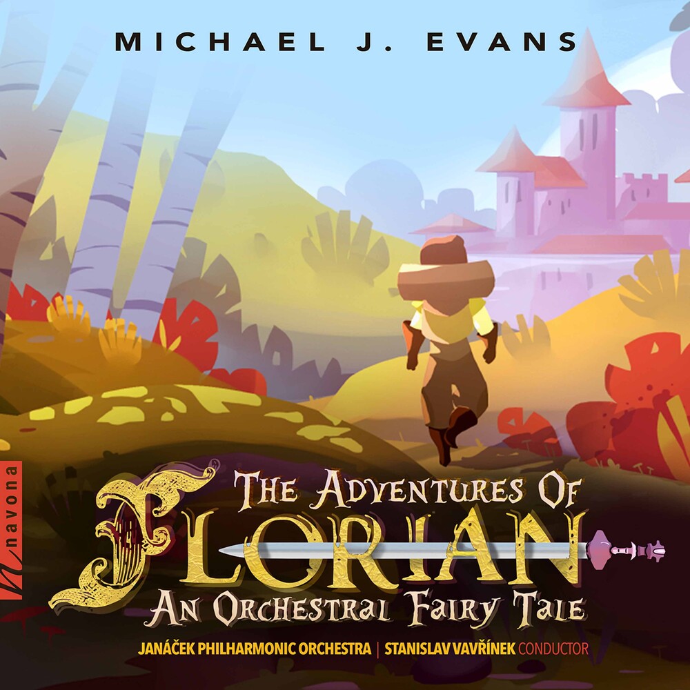 the album cover for Evans / Janacek Philharmonic Orch / Vavrinek - Adventures of Florian