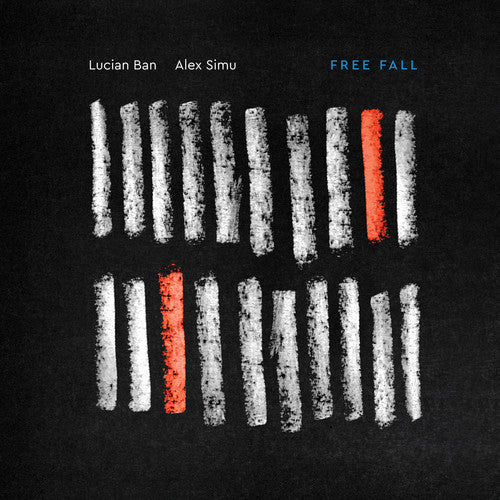 the album cover for Lucian Ban & Alex Simu - Free Fall