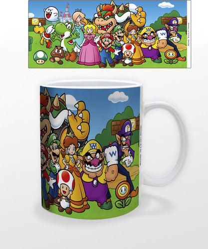 Super Mario Characters 11 Oz Mug - Super Mario Characters 11 Oz Mug - Novelties
