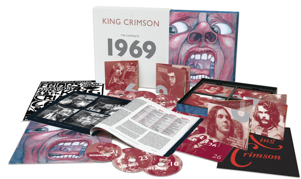 the album cover for King Crimson - The Complete 1969 Recordings