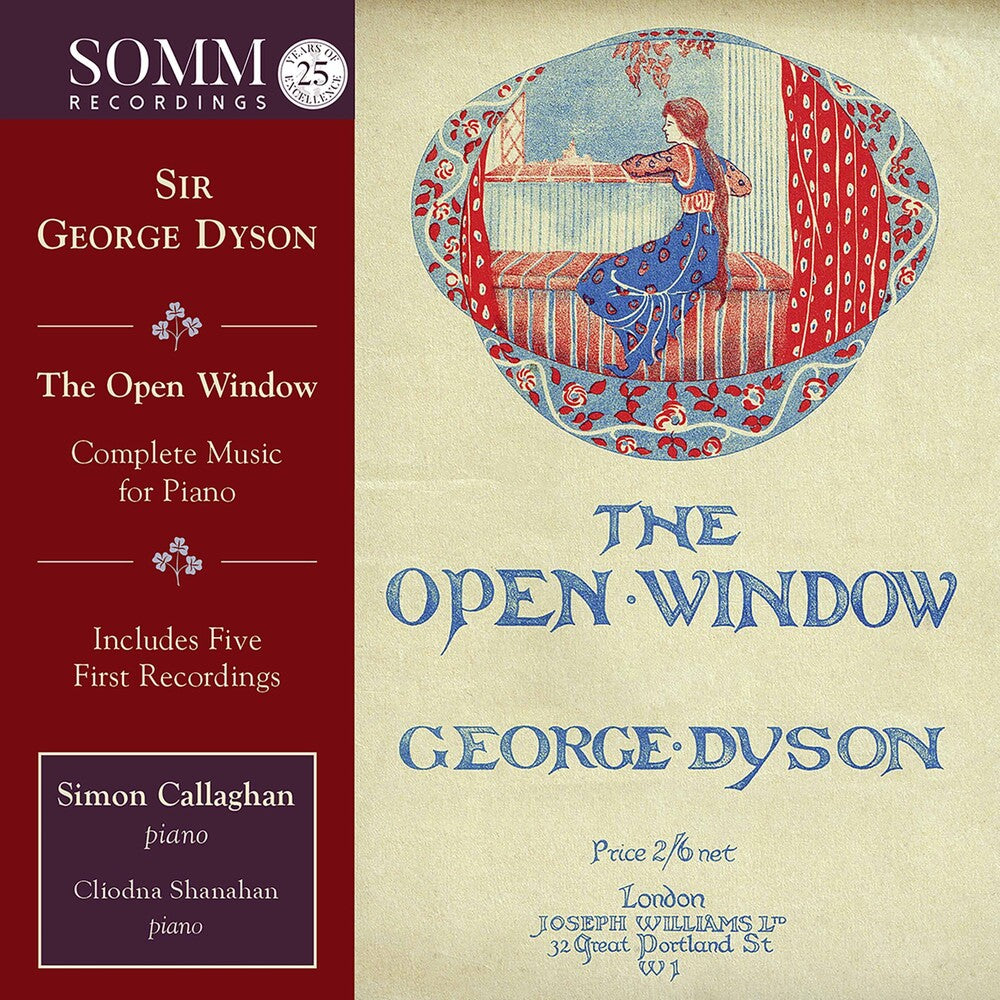 the album cover for Dyson / Callaghan / Shanahan - Open Window
