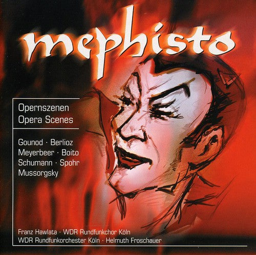 the album cover for FRANZ HAWLATA - Mephisto
