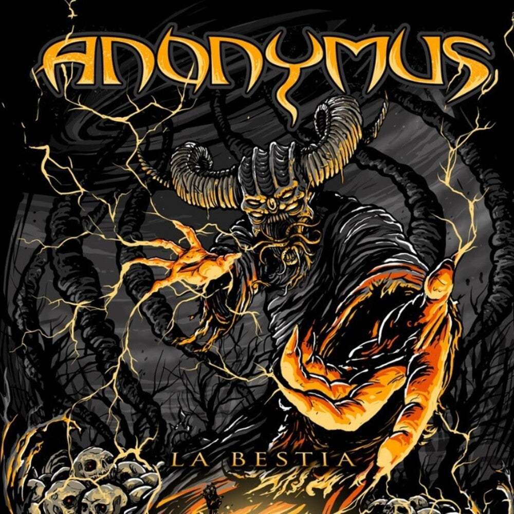 the album cover for Anonymus - La Bestia