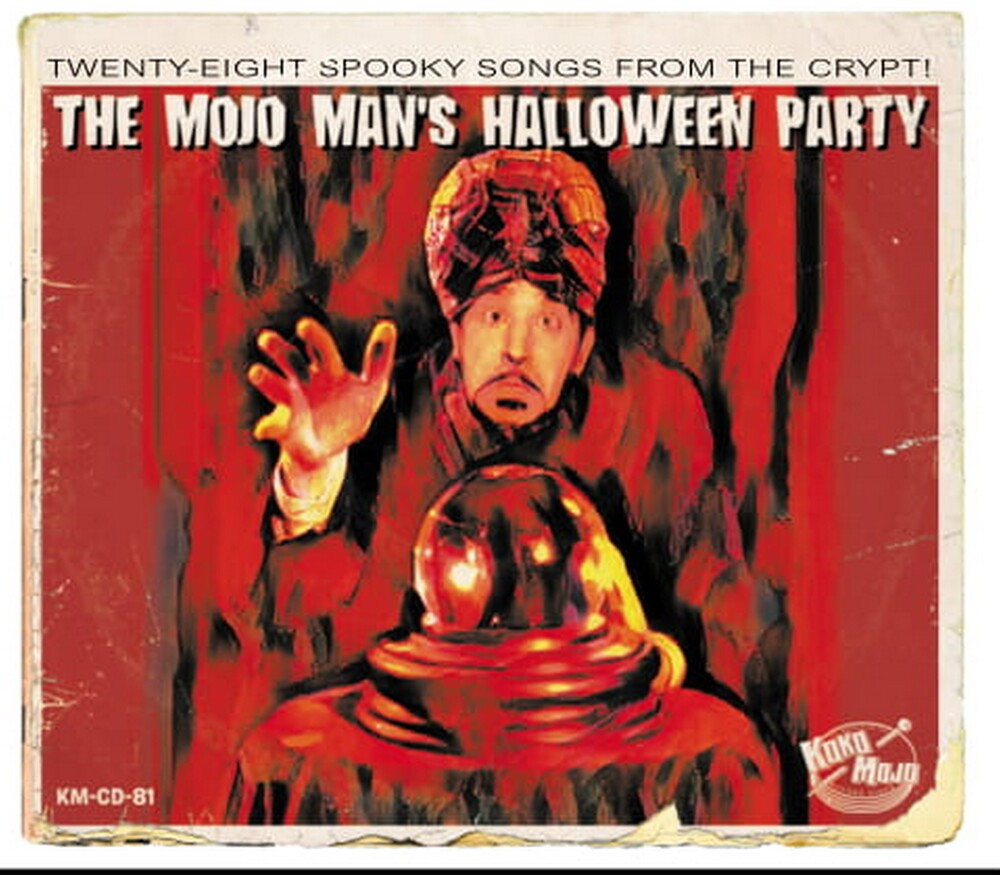 the album cover for Black Halloween Vol2 - The Mojo Man's Halloween Party