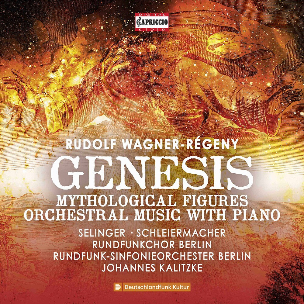 the album cover for Wagner-Regeny / Rundfunkchor Berlin / Kalitzke - Genesis